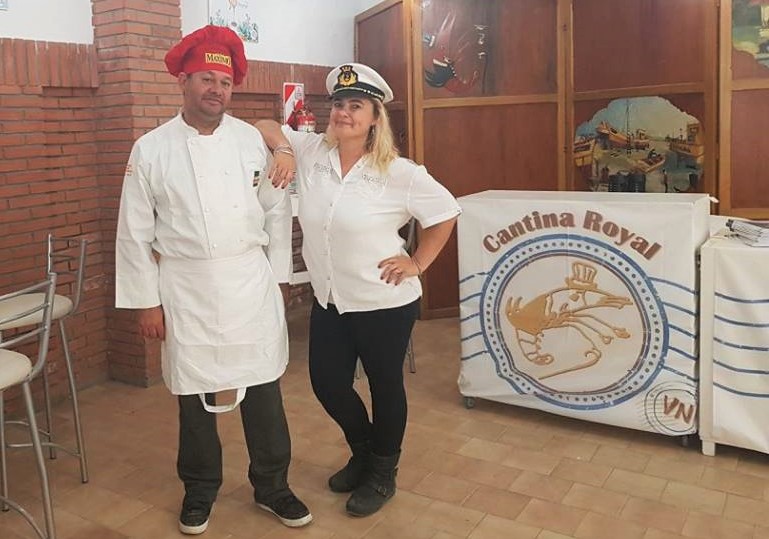 Iglesias, junto a Natalia Zotta, reabrieron la histórica Cantina Royal. 
