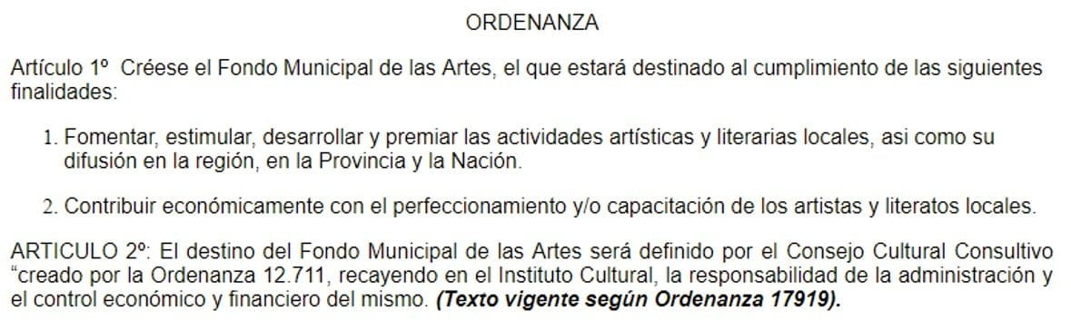 ordenanza