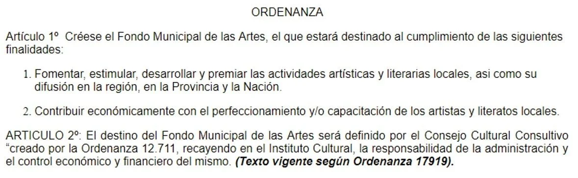 ordenanza