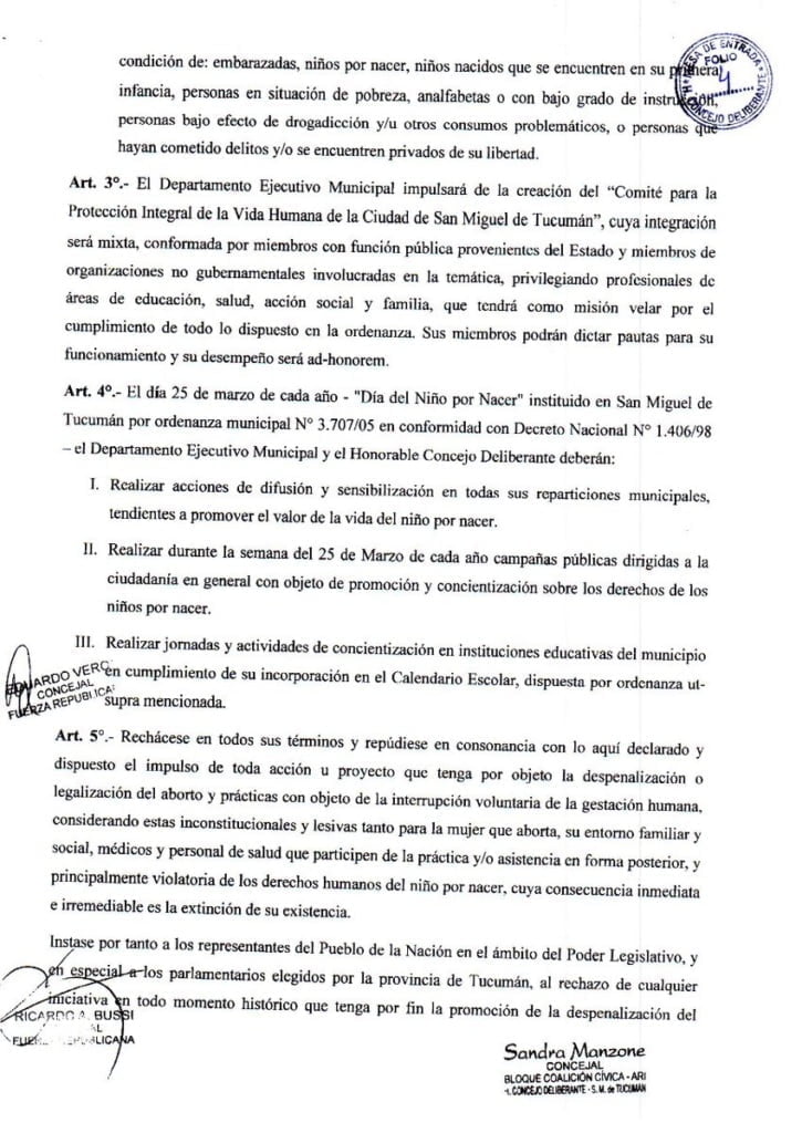 Ordenanza 4