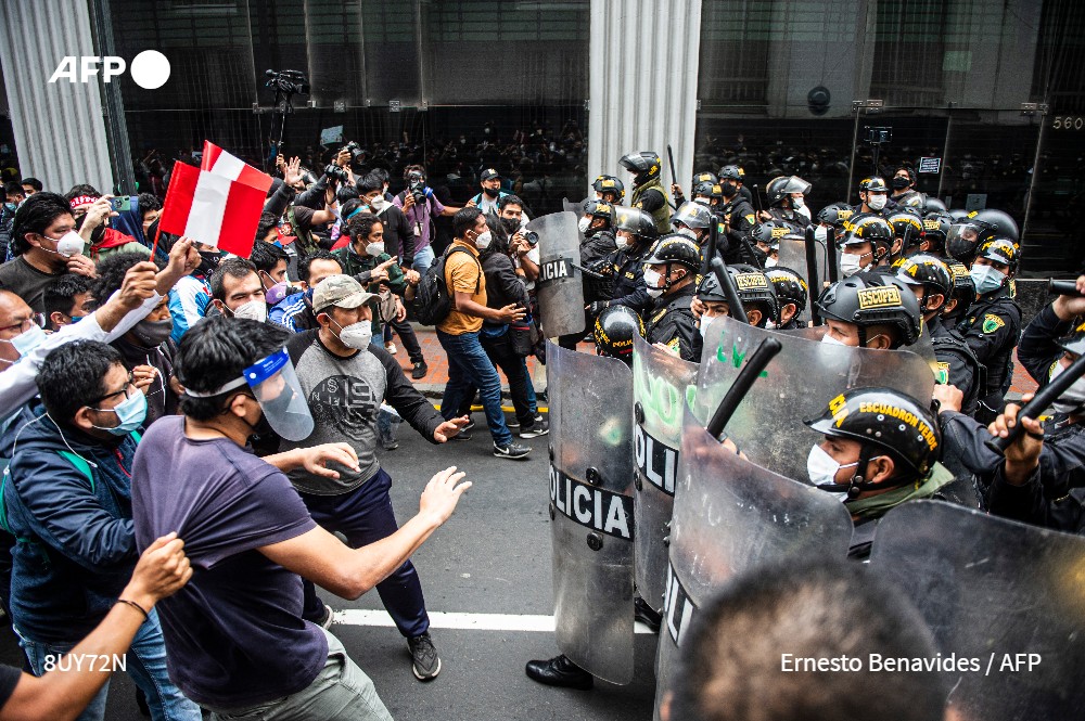 peru represion