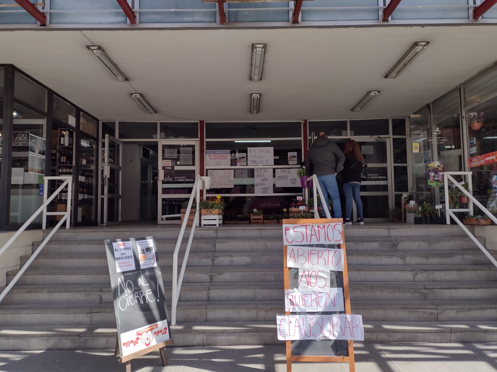 mercado clausura