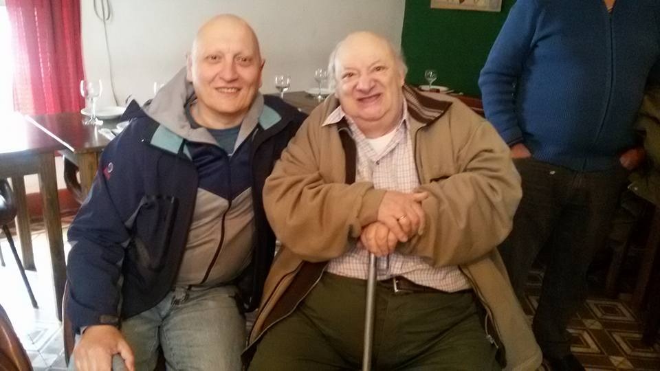 Horacio Romano con Fernández Stacco